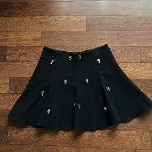 elizabeth and james embellished skater skirt